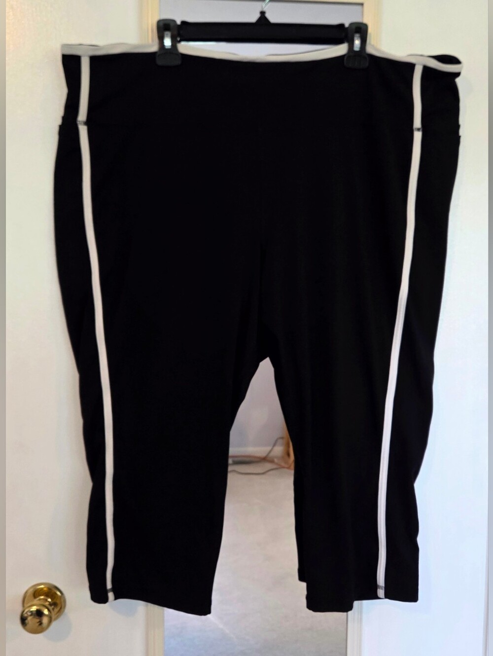 LIVI Lane Bryant Plus Size 30/32 Black Leggings High Rise Stretch